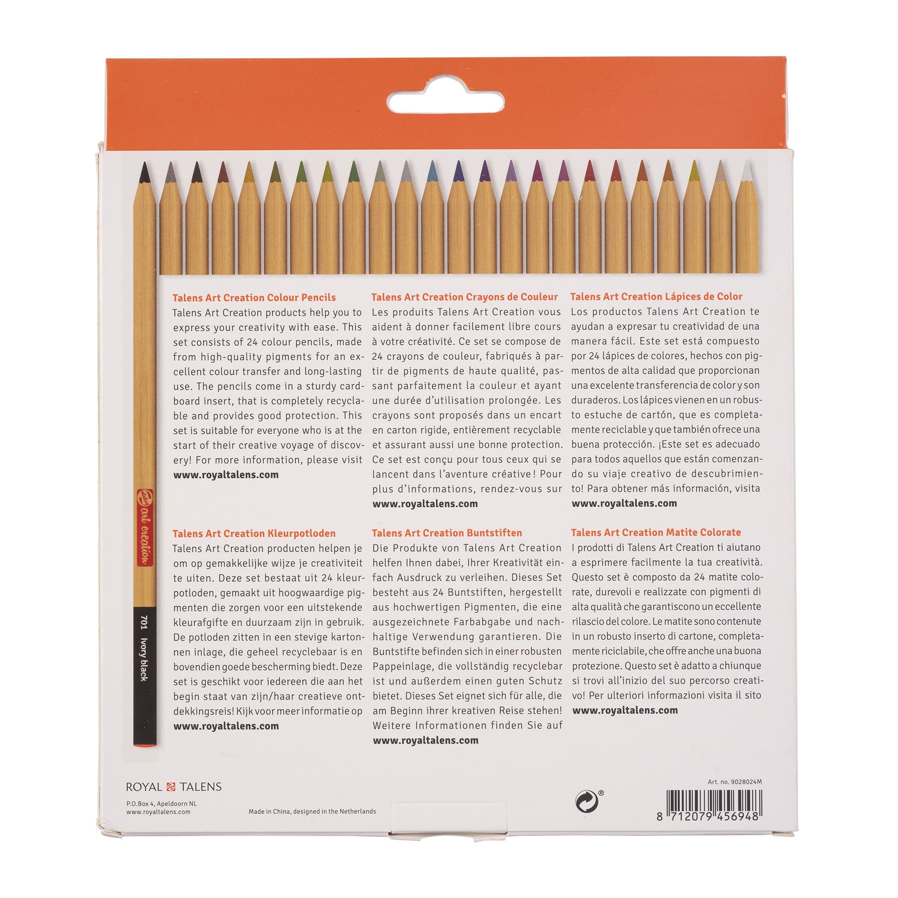 Color Pencils, Set of 24