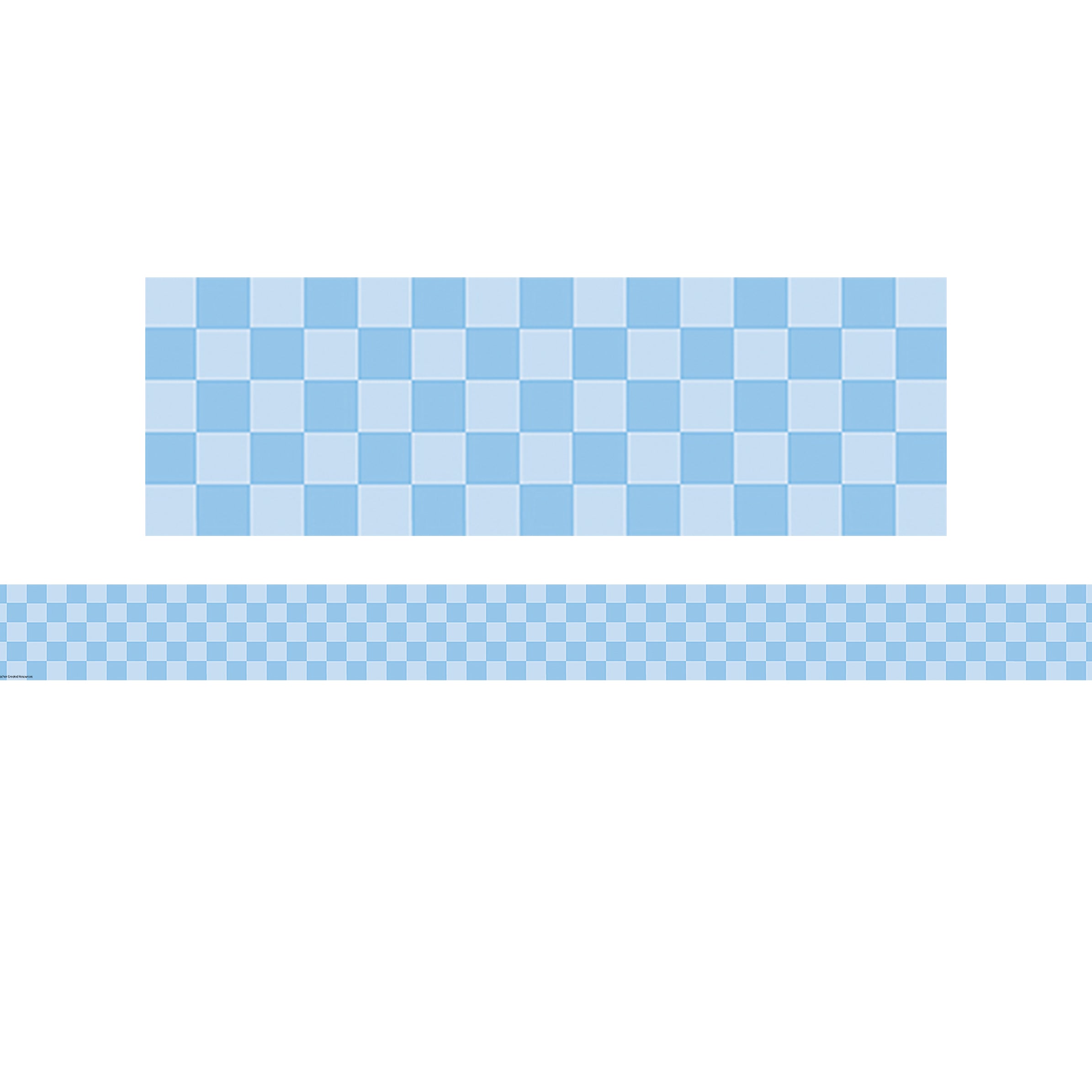 Checkers Scalloped Border Trim, 35 Feet