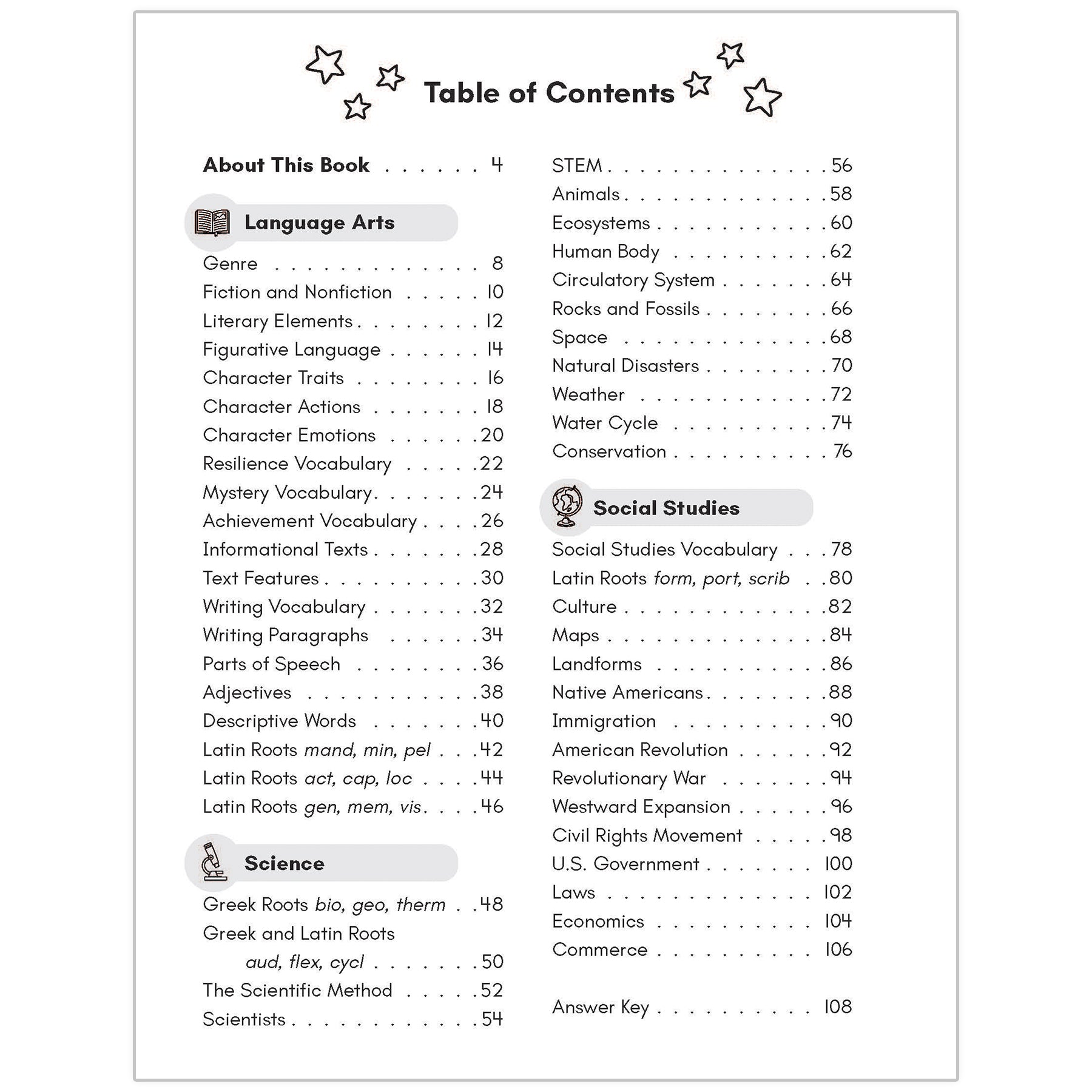 Wonderful Word Study Activities: Grade 4, Independent Practice Pages, Vocabulary Learning, 112 Pages