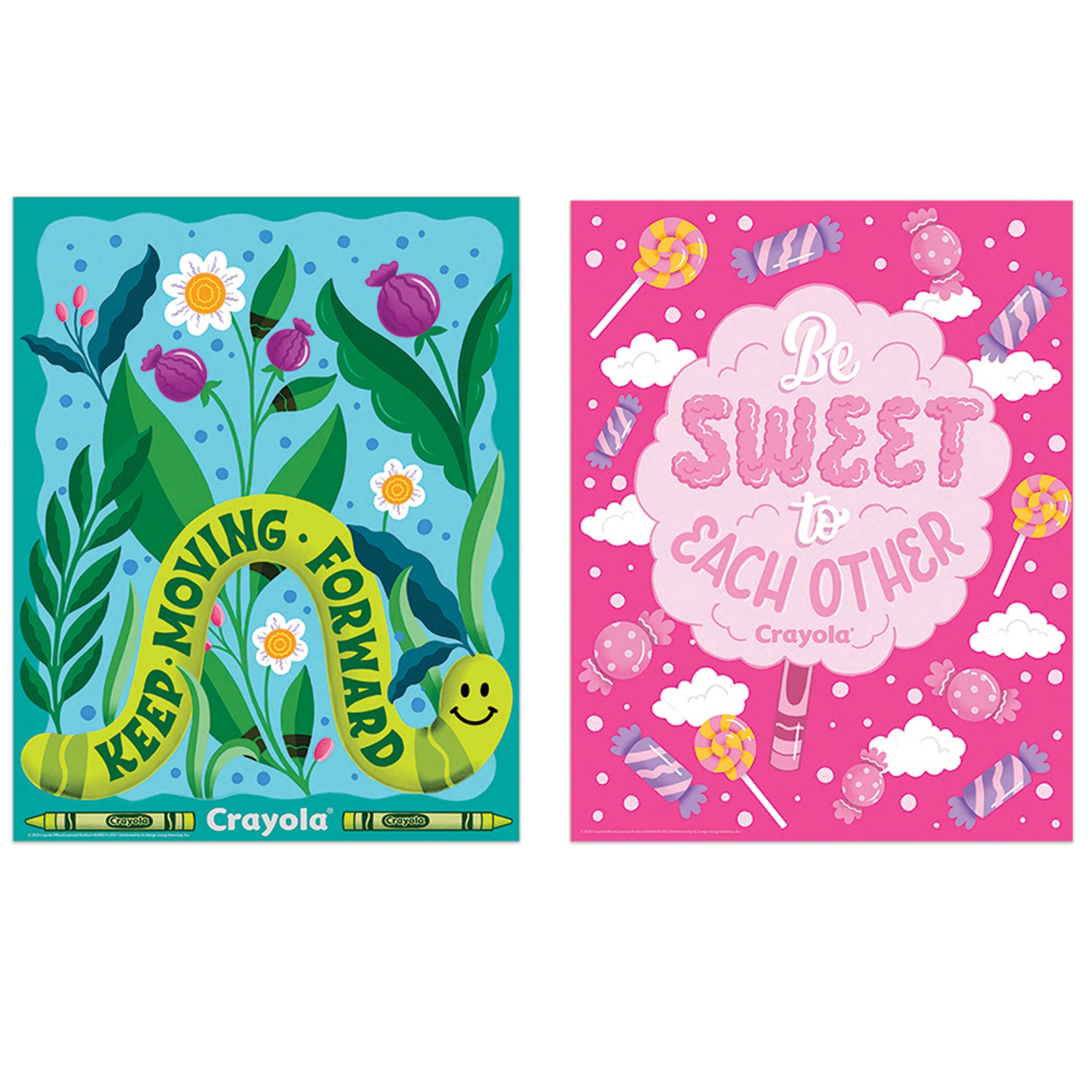 Crayola® Colors of Kindness Mini Poster Set, 8 Posters