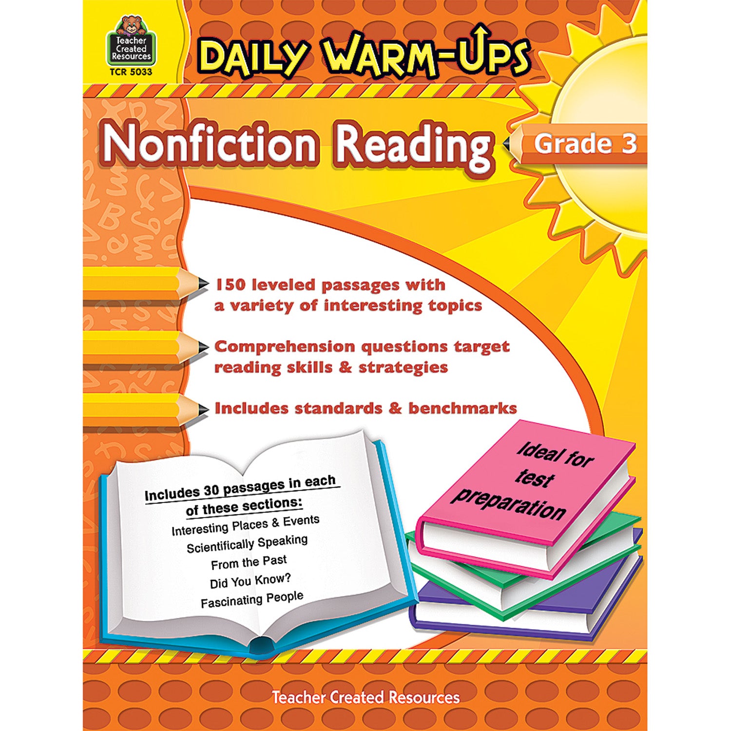Daily Warm-Ups: Nonfiction Reading (Gr. 3)