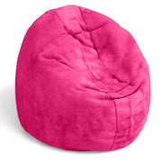 Jaxx Cocoon 4 Foot Bean Bag Chair and Crash Pad, Fuchsia