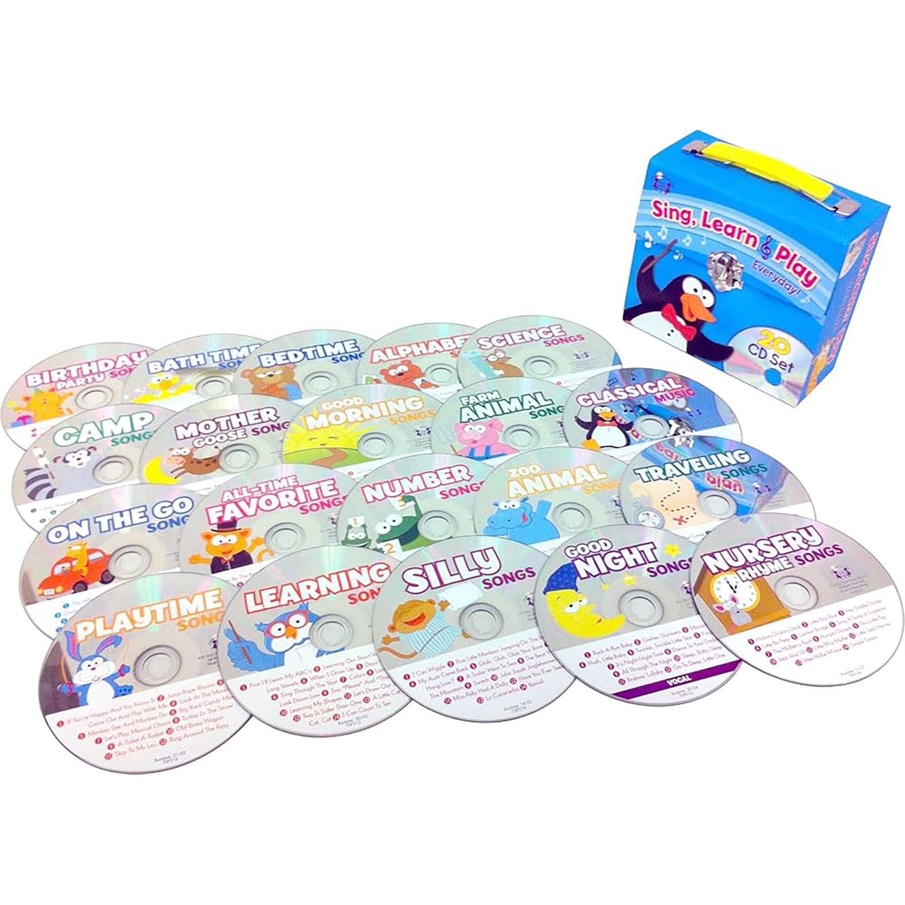 Sing, Learn & Play Everyday! 20-CD Set