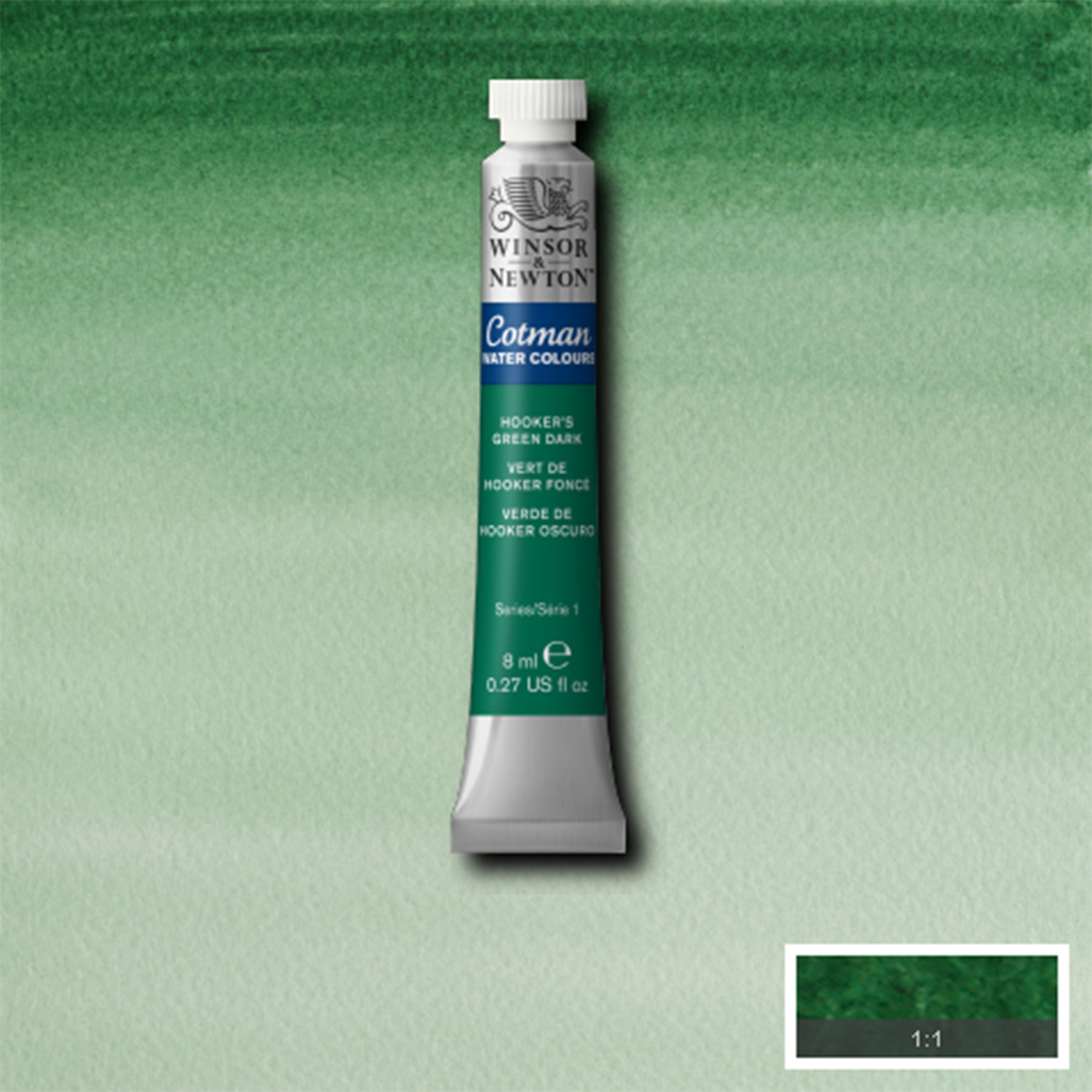 CWC 8ml tube - Hooker's Green Dark