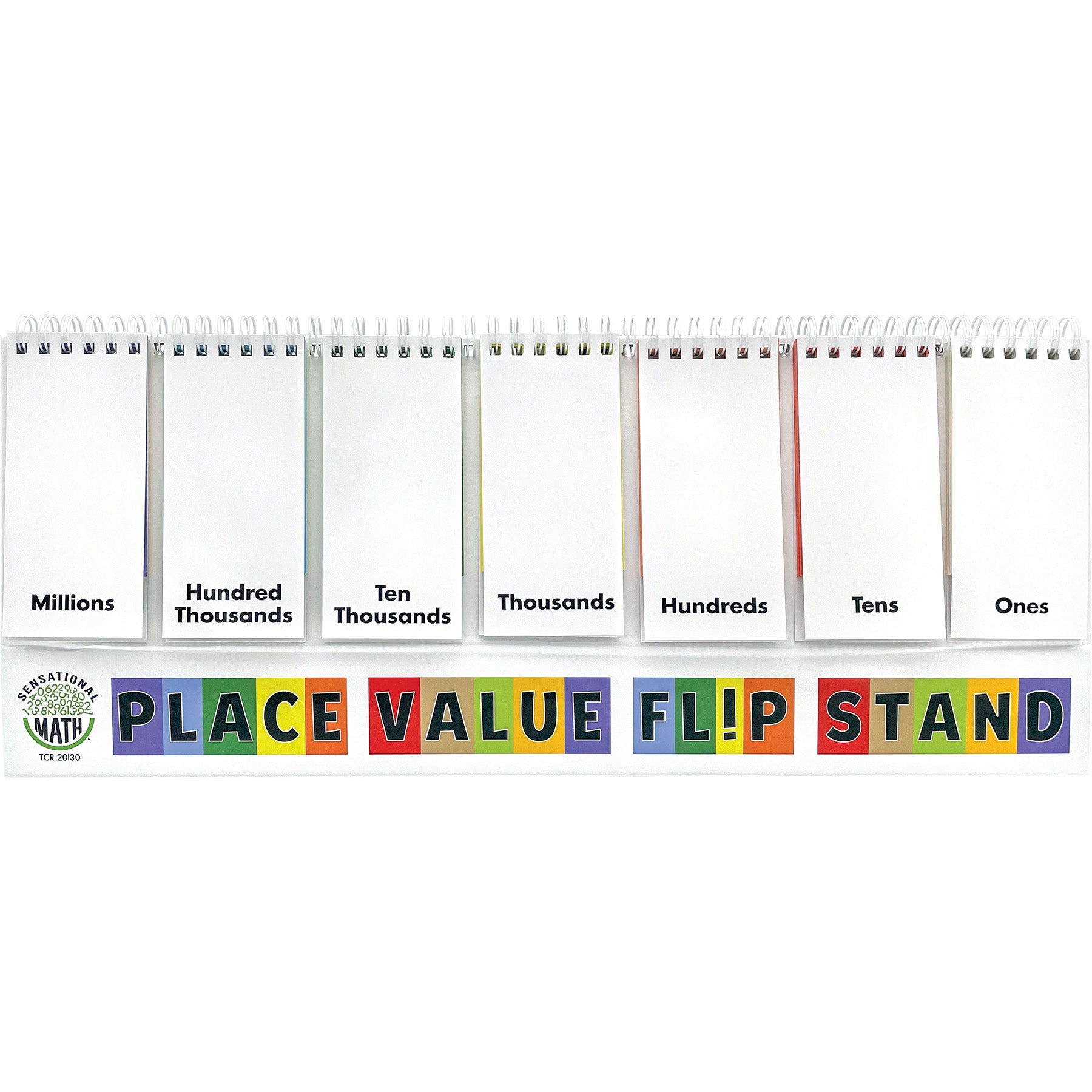 Place Value Flip Stand, Thousandths to Millions