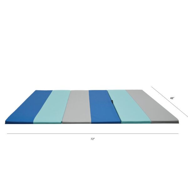 4' x 6' Folding Gym Mat - Tranquility