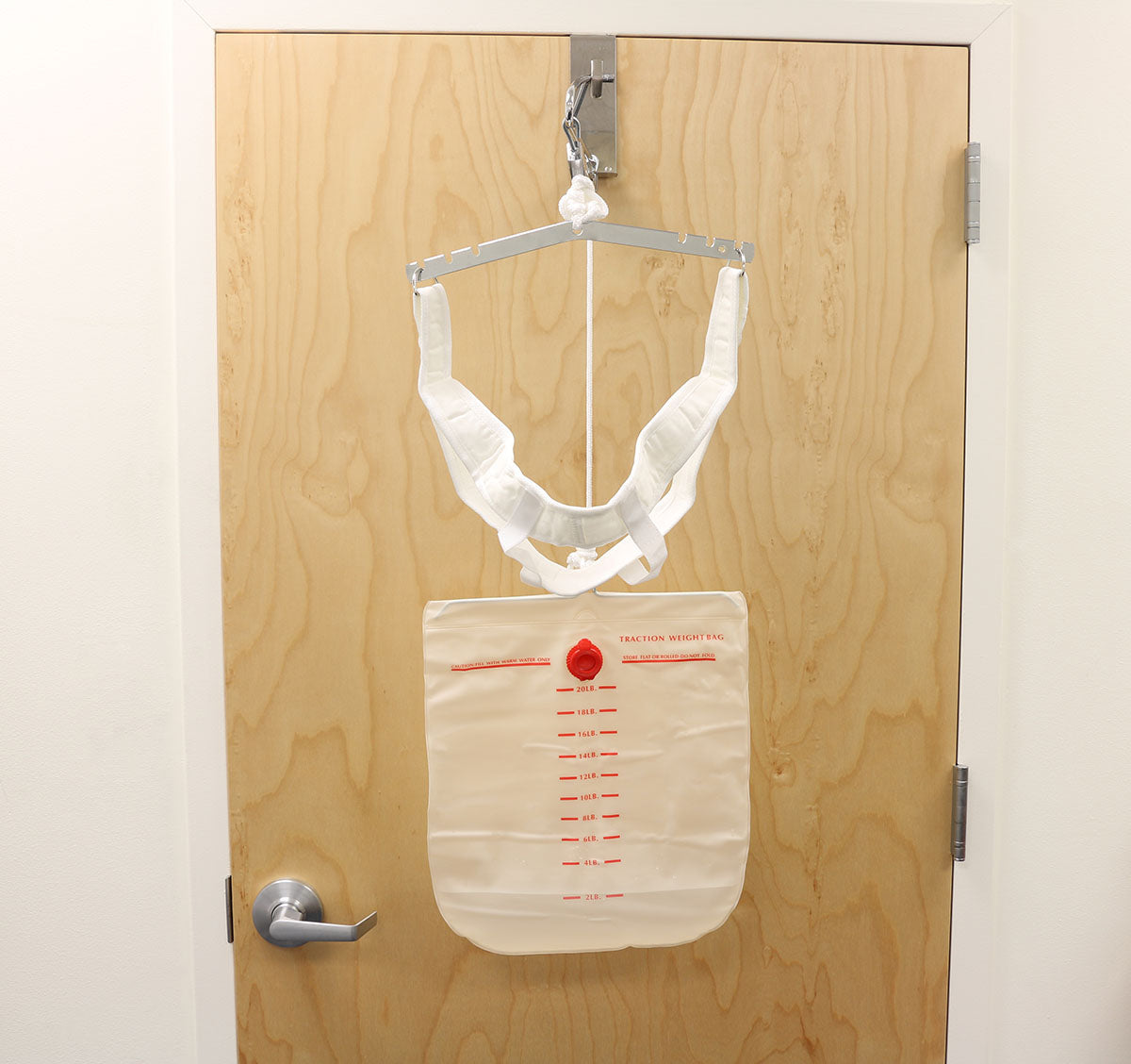 Fabtrac Overdoor Cervical Traction with Head Halter, Case of 16