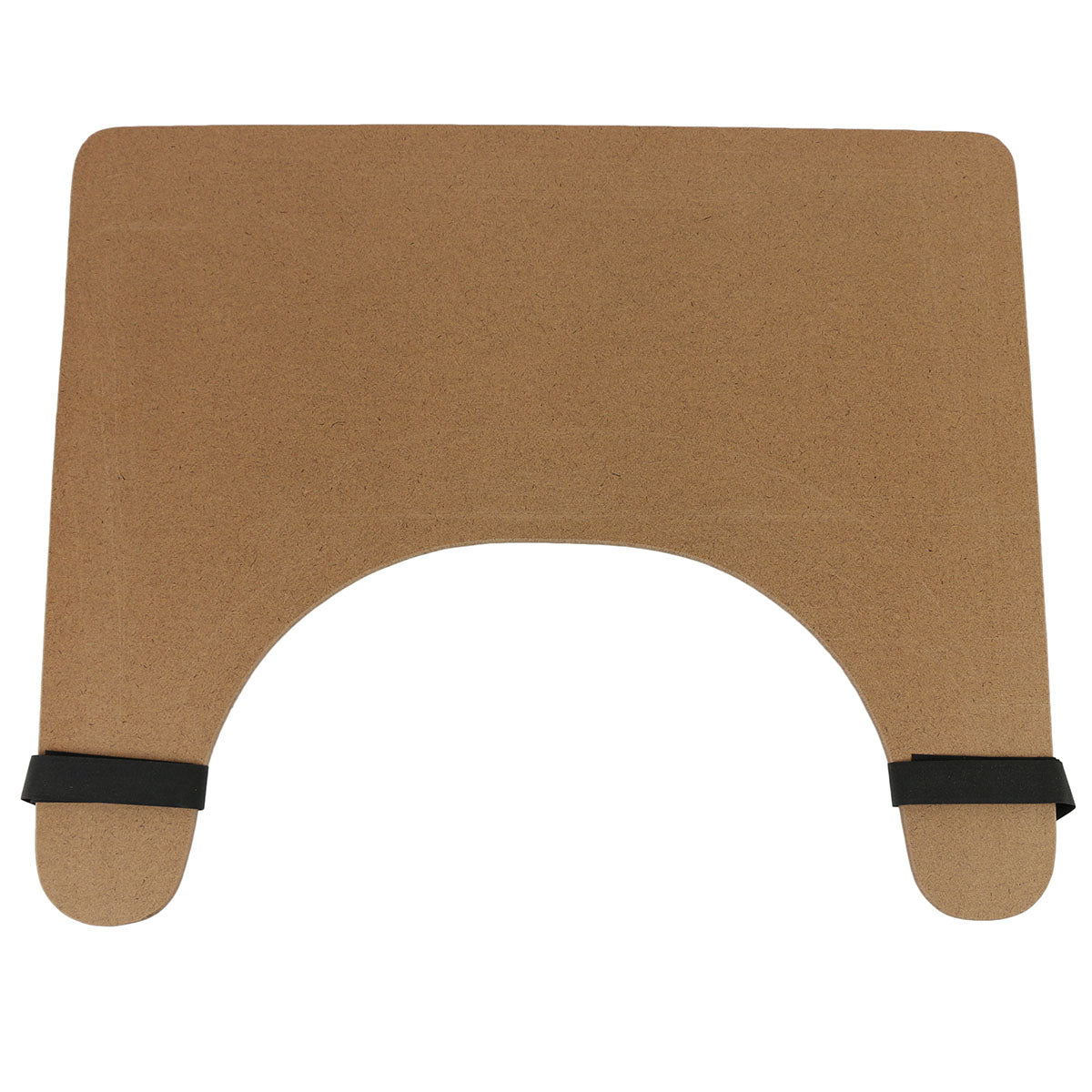 Wheelchair tray, economy, 24" x 20", wood finish