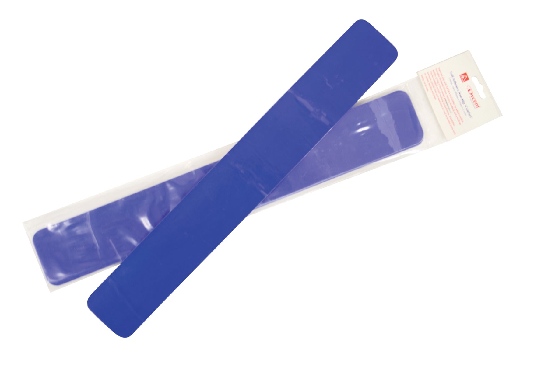 Dycem non-slip self-adhesive strips (16"x1-1/8") 3 each, blue