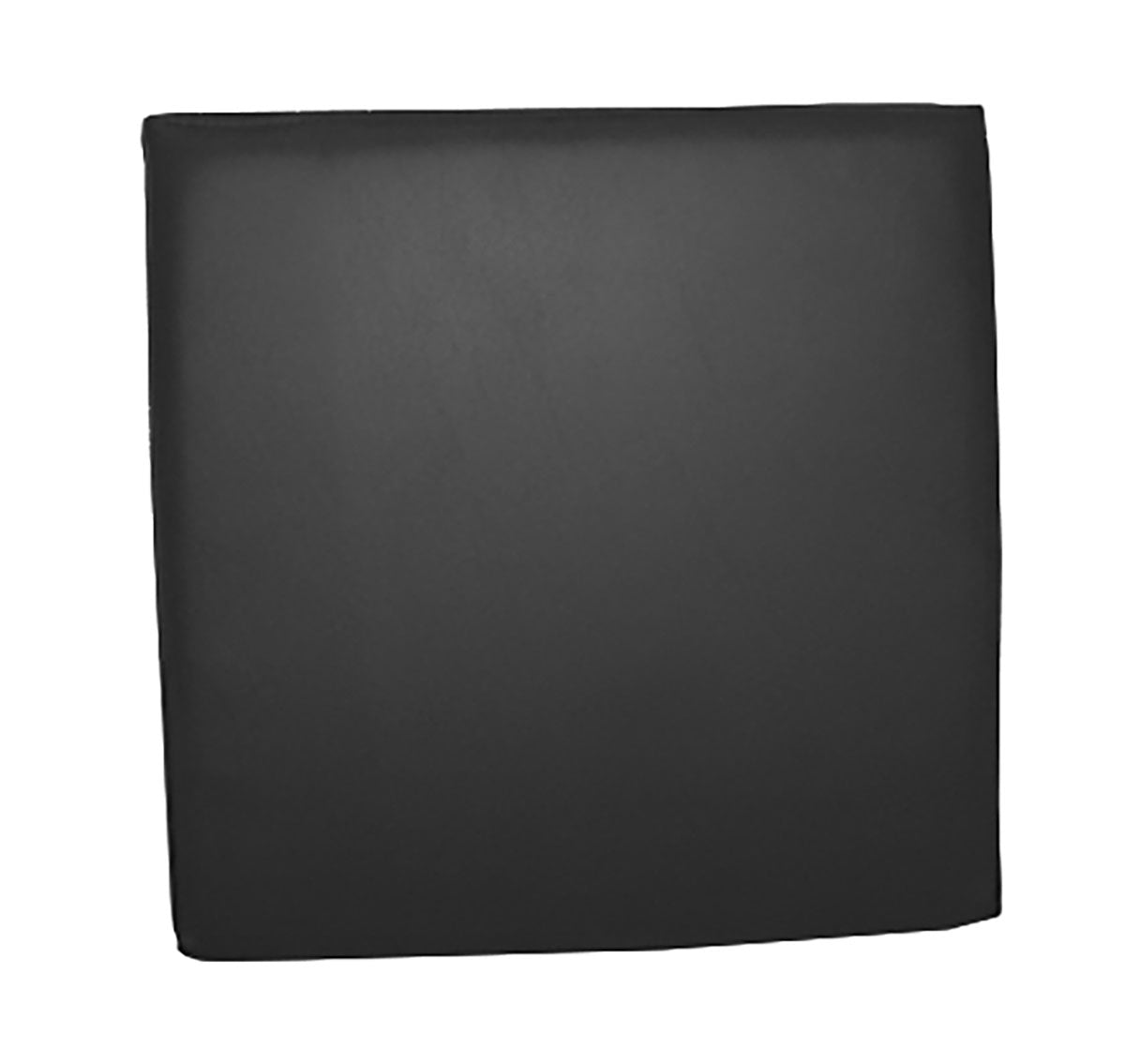 High elevating seat cushion, black