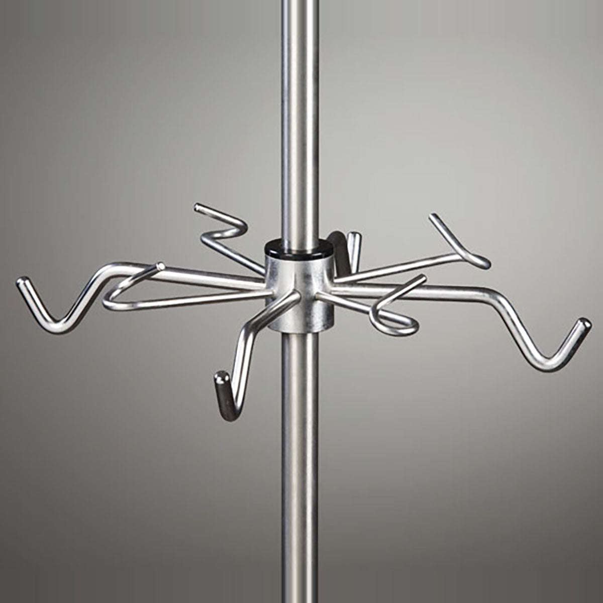 Clinton, IV Pole Accessory, 4 Ram's Horn Hooks, 4 Open Hooks