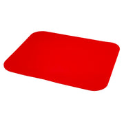 Stayput non-slip placemat, rectangular pad, 15'' x 18'', red