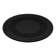 Stayput non-slip placemat, circular pad, 5.5'', black