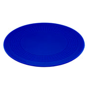 Stayput non-slip placemat, circular pad, 8.5'', blue