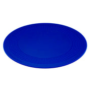 Stayput non-slip placemat, circular pad, 10'', blue