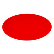 Stayput non-slip placemat, circular pad, 10'', red