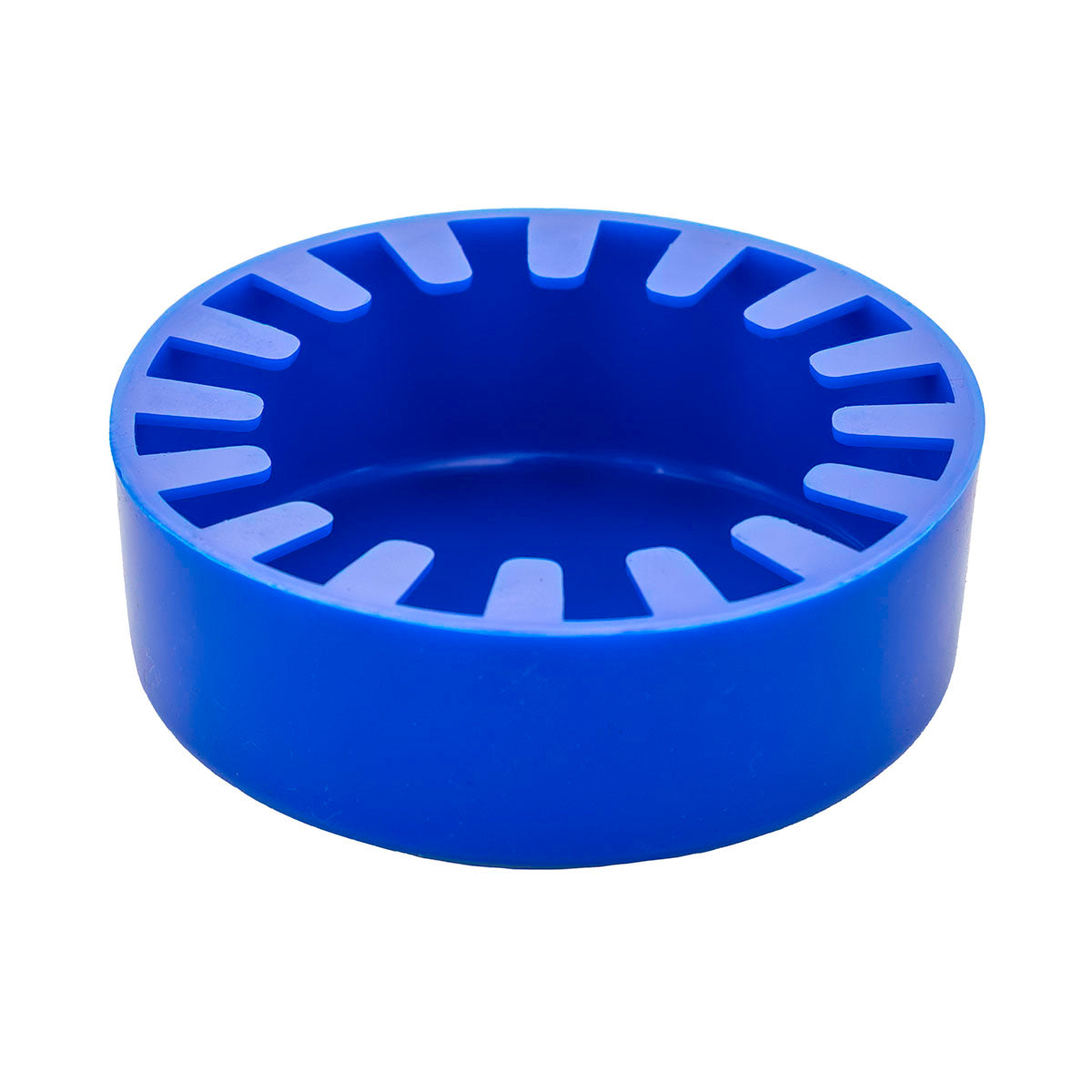 StayPut non-slip cup / glass holder, 3.5", blue