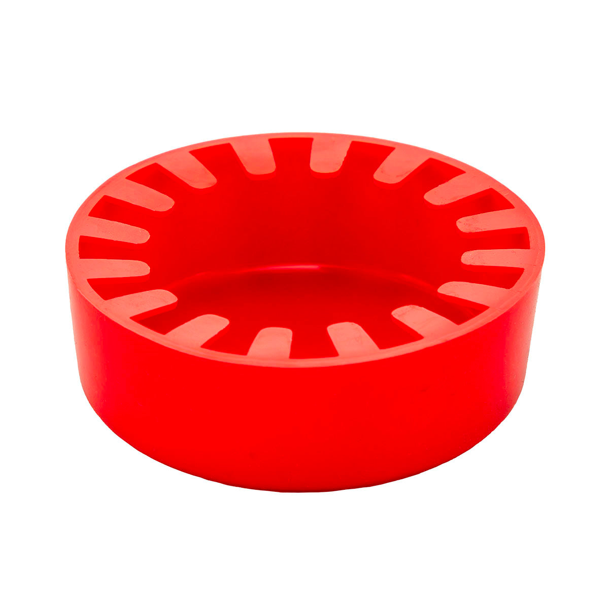 StayPut non-slip cup / glass holder, 3.5", red