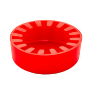 StayPut non-slip cup / glass holder, 3.5", red
