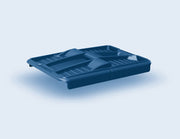 Kangaroo Cart Lid, Flame Retardant Material, Blue