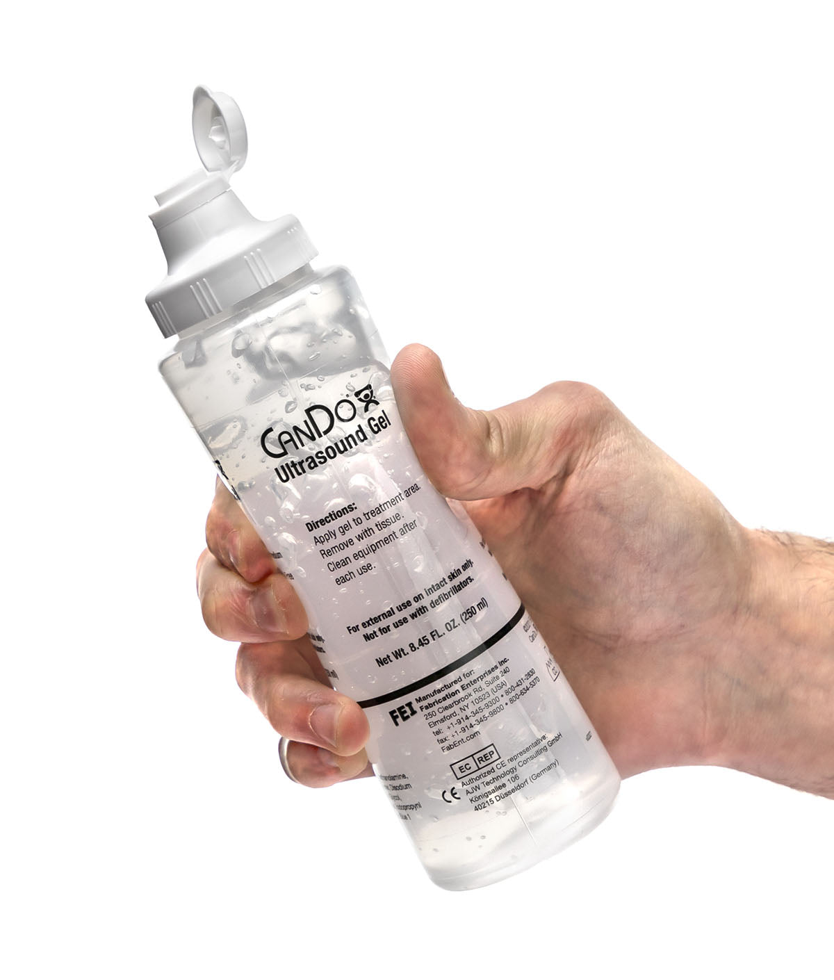 CanDo Ultrasound Gel, 8.5 oz, Case of 12