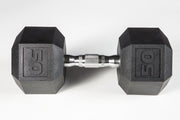 50 LB YORK Premium PVC Hex Dumbbells