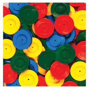 Wheels, assorted colors, Set of 60
