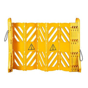 13 Ft. Expandable Portable Fence Barrier Safety Barricade 2 Pack