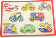 Peg Puzzles- Vehicle