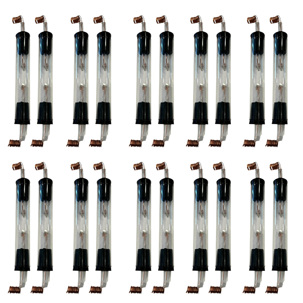 Electrode, Straight with Platinum Tips, Hoffman Electrolysis, Pack of 5 Pairs