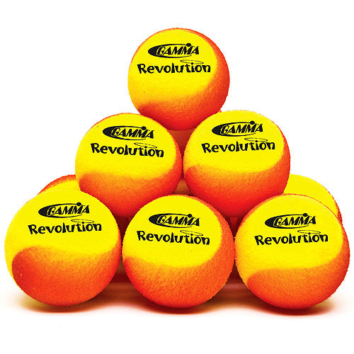 Gamma Revolution Foam 12 Pack Tennis Balls