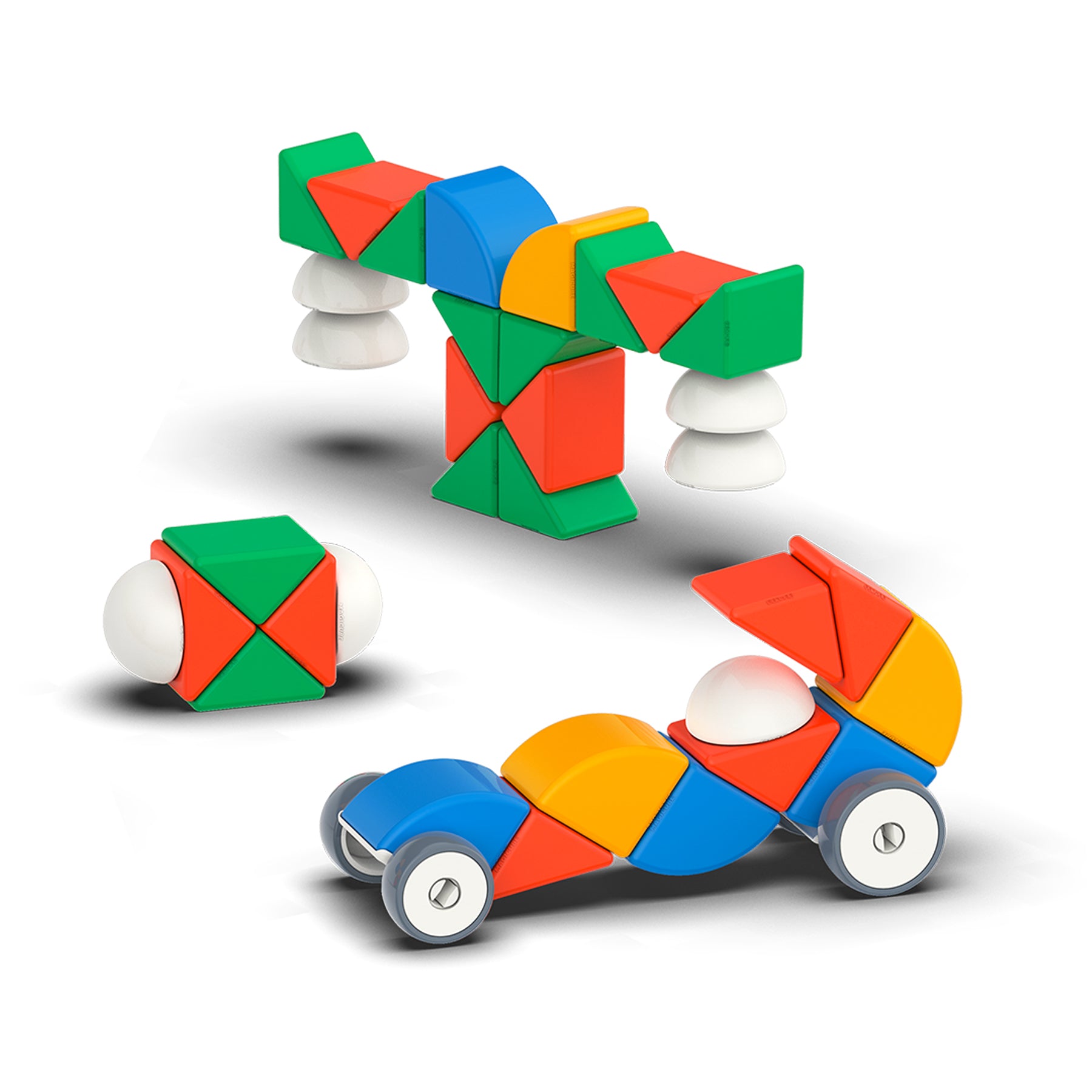 GEOMAG EDU MAGICUBE SHAPES 80PCS