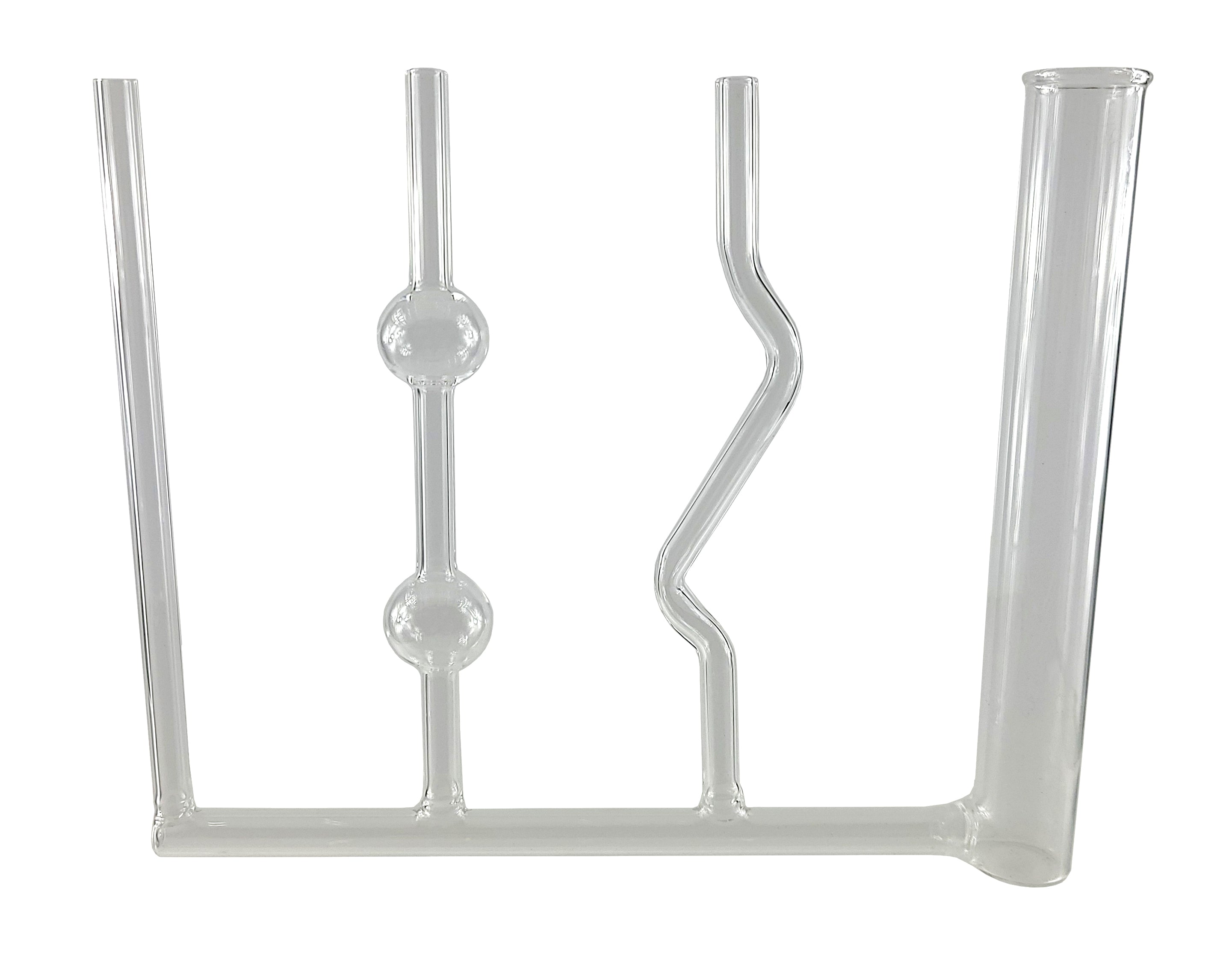 Equilibrium Tube Standard, with Various Shaped Tubes. (without stand)