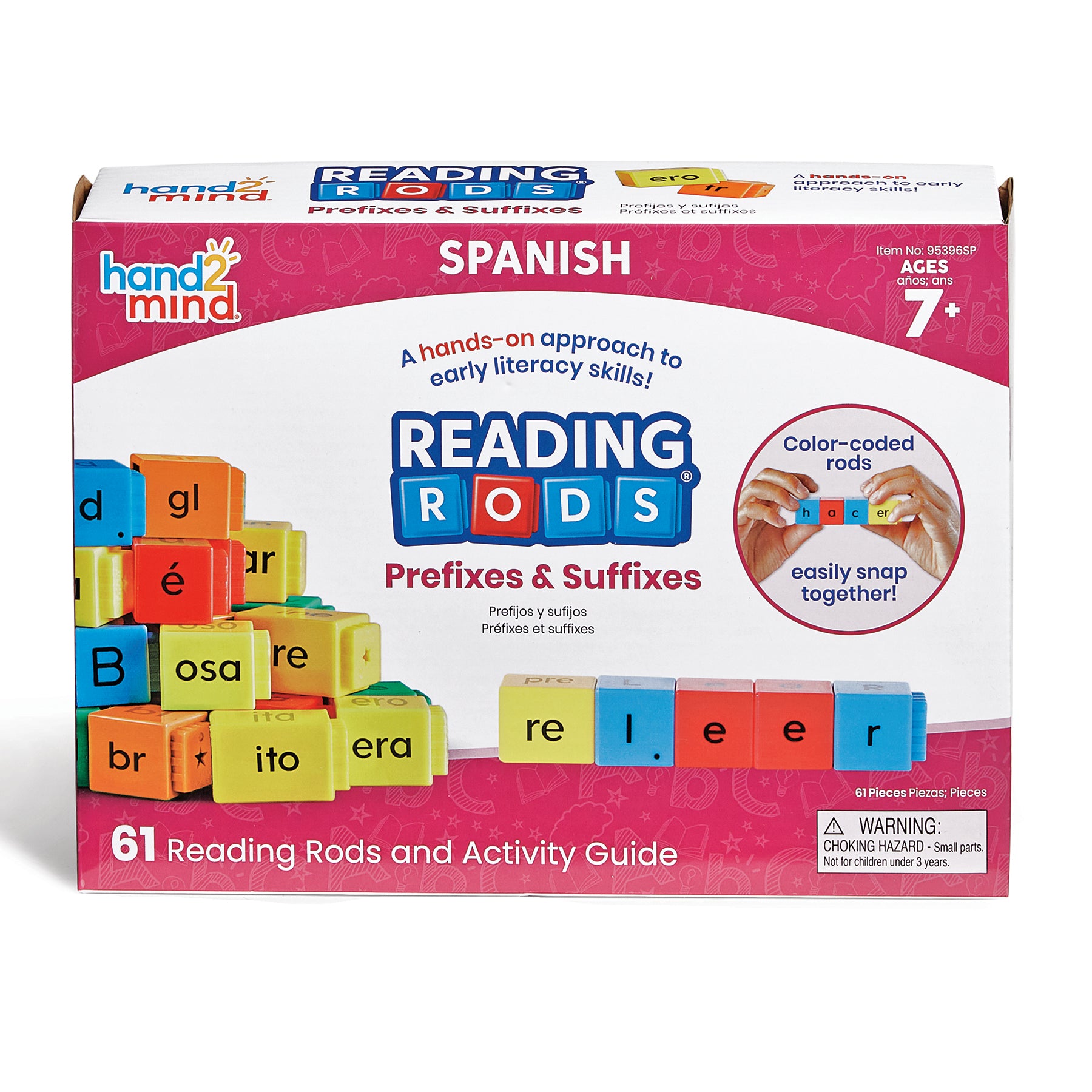 Reading Rods® in Spanish, Prefixes & Suffixes