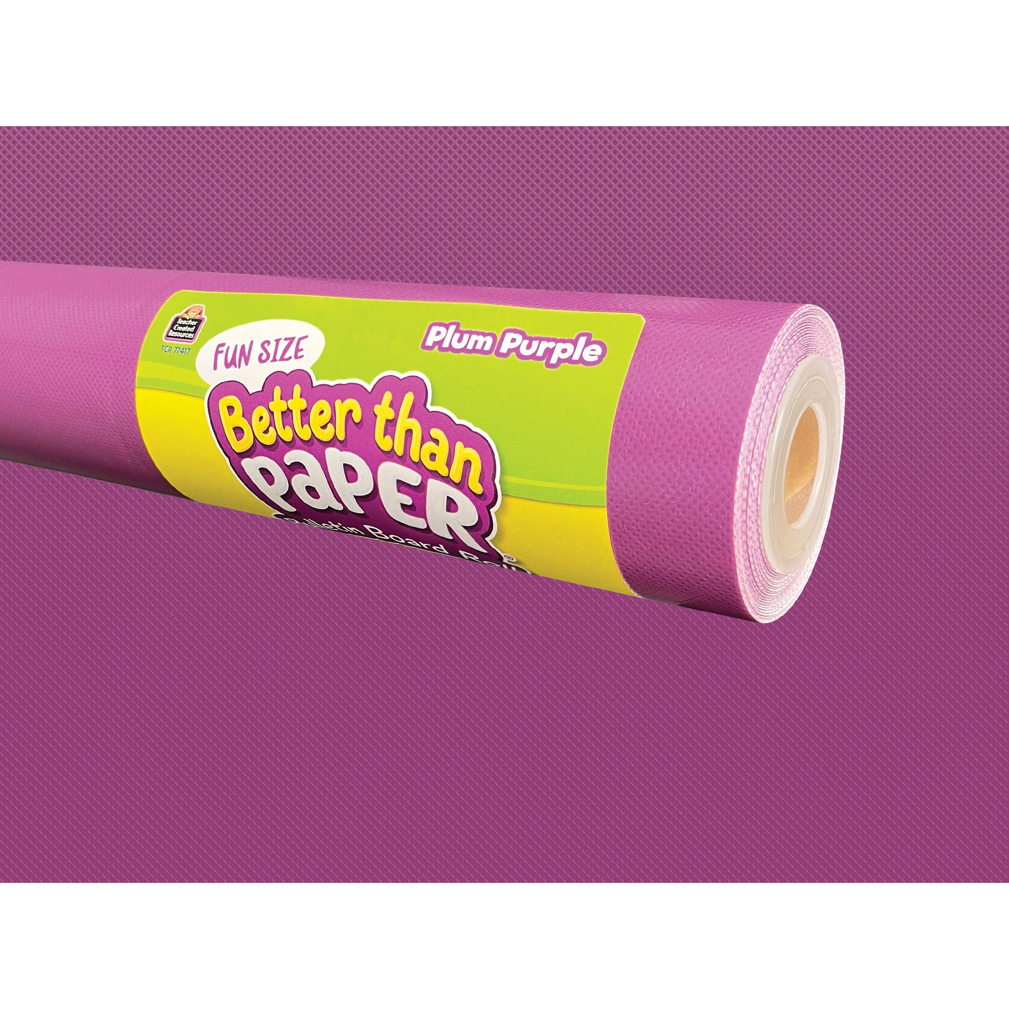Fun Size Better Than Paper® Bulletin Board Roll, 18" x 12', Plum Purple