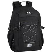 Trailmaker Bungee Backpack with 17" Laptop Sleeve, Black