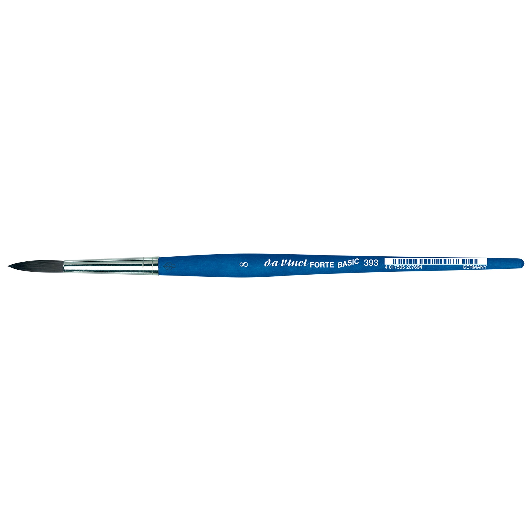 FORTE BASIC Student Brush, Synthetic, Acrylic, Round, Series 393, Size 8