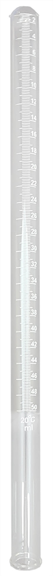 Eudiometer 50ml with platinum wires.