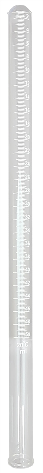 Eudiometer, Glass, 50 ml, with Platinum Wires Pack of 10
