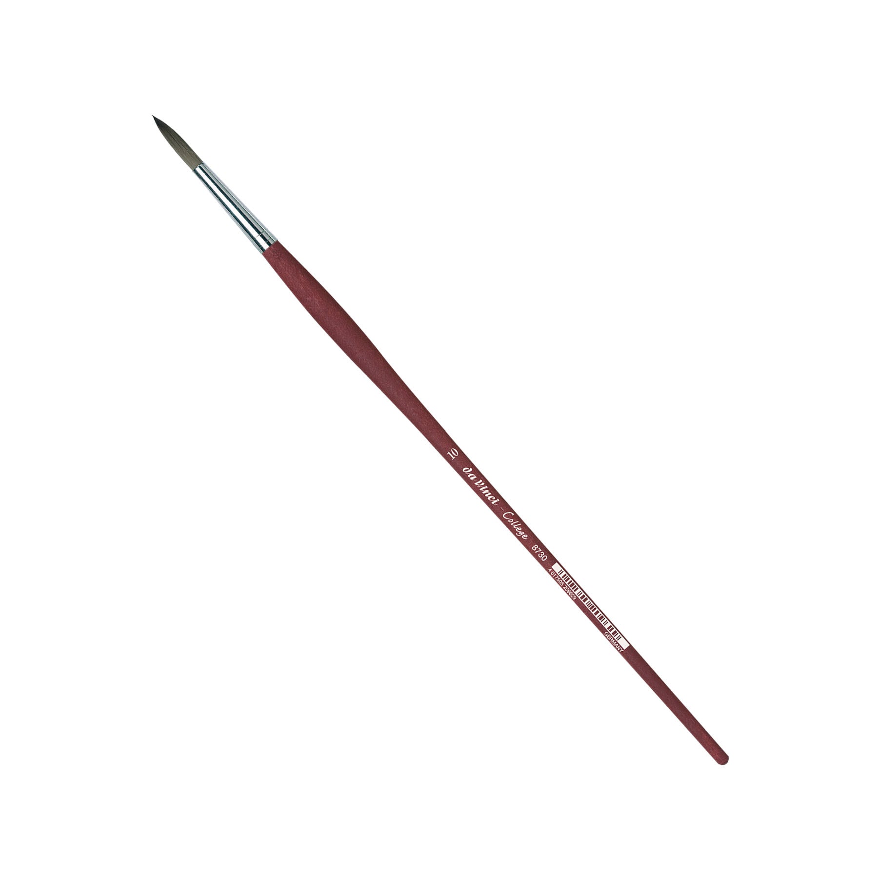 COLLEGE Student Brush, Synthetic, Acrylic & Oil, Round, Series 8730, Size 10
