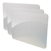 Dry Erase Board, 12" x 18", Pack of 3