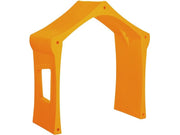 Interior Tio’La Cabin - Light Orange, 19.7"L x 48.4"W x 50"H