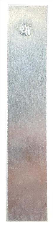 Electrode Aluminum Flat 18x100mm.