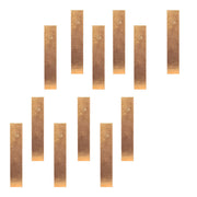 Electrode, Copper, Flat, 18mm x 100mm, Pack of 12