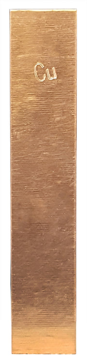 Electrode Copper Flat 18mm x 100mm x 0.80mm.