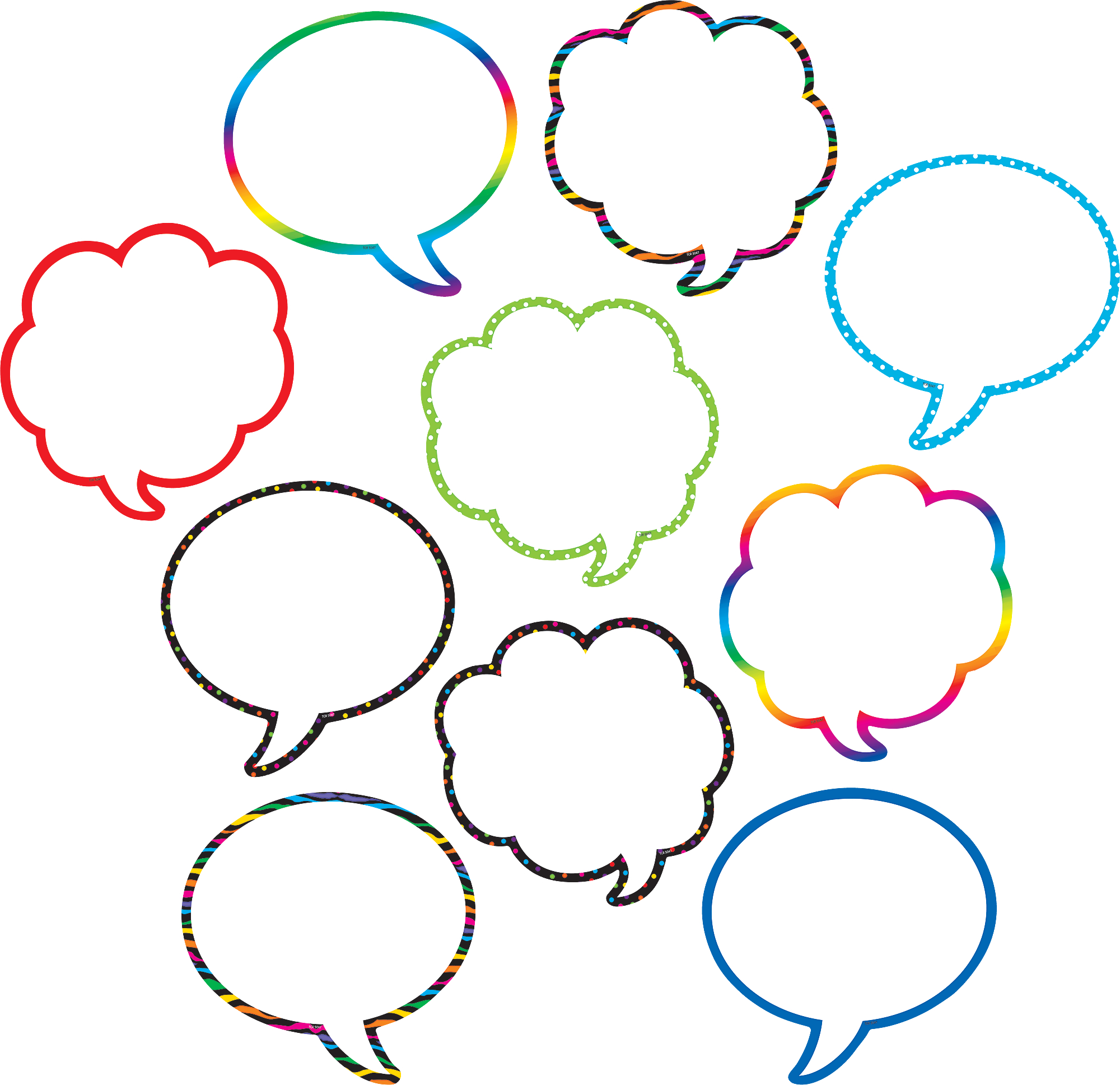 Speech/Thought Bubbles Accents