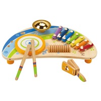 Hape Mighty Mini Band All-in-1 Music Machine Percussion Instrument  Toddler & Kids