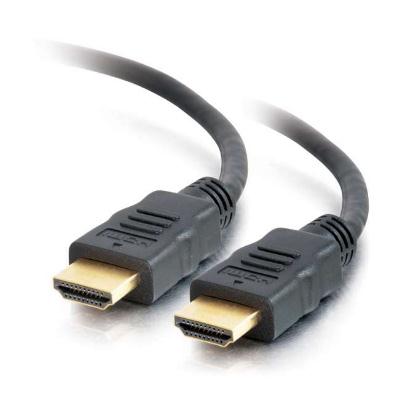 C2G 50607 4K UHD High Speed HDMI Cable (60Hz) with Ethernet for 4K Devices  TVs  Laptops  and Chromebooks  Black (2 Feet  0.6 Meters)