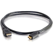 C2G 50620 4K UHD High Speed HDMI to Mini HDMI Cable (60Hz) with Ethernet for 4K Devices  Black (10 Feet  3.04 Meters)