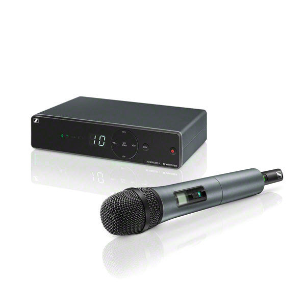 Sennheiser XSW 1-825-A Wireless Handheld Vocal Microphone System W/ E825 Capsule